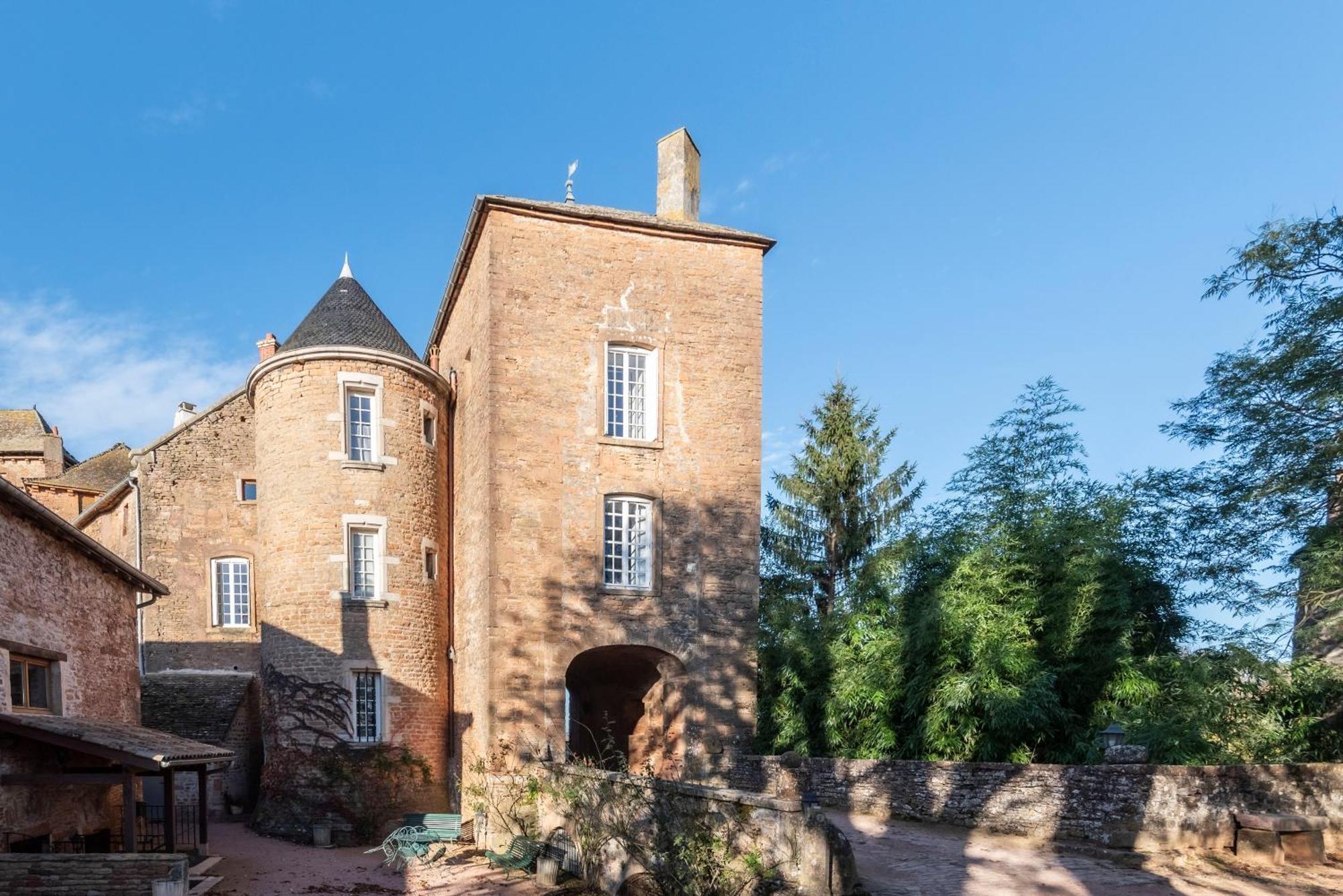 Chateau De Salornay Hurigny ภายนอก รูปภาพ